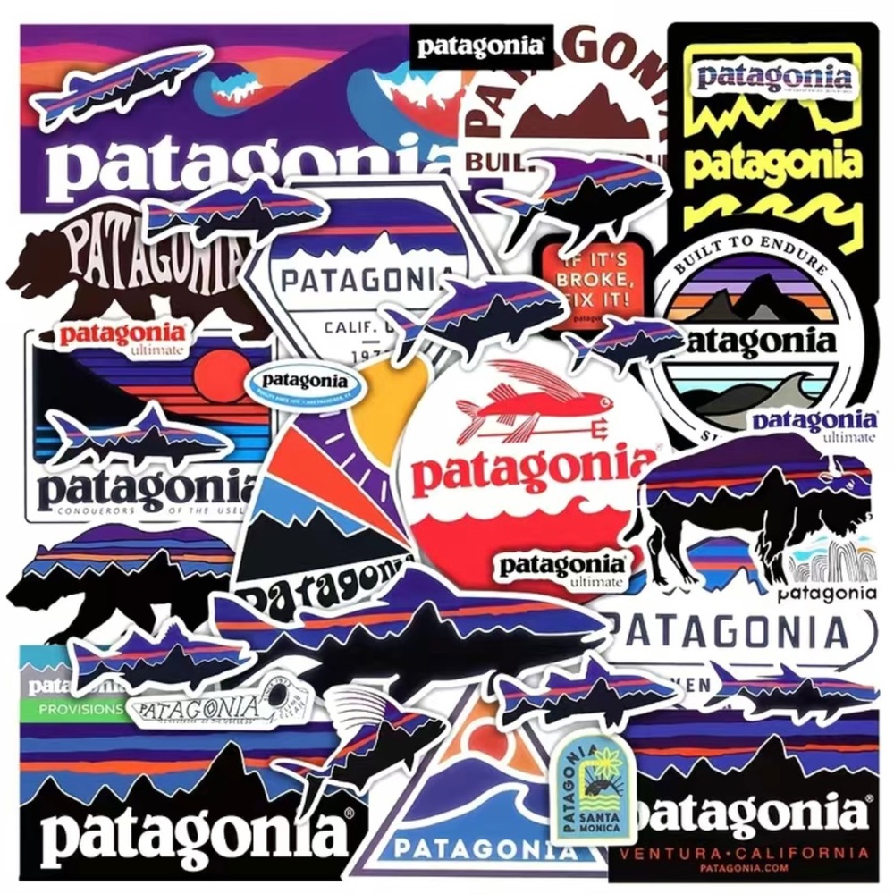 36Pcs Patagonia Creative Street Brand Graffiti Stickers - Perfect for de…
